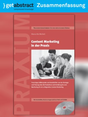 cover image of Content Marketing in der Praxis (Zusammenfassung)